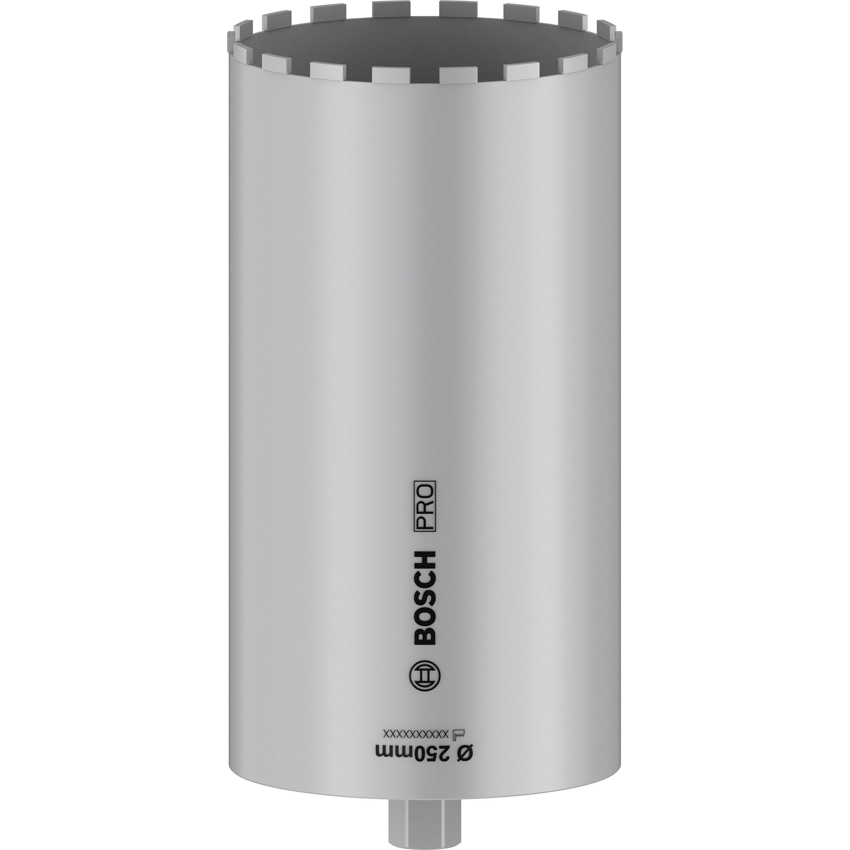 Bosch Professional Zubehör, Sega a tazza, PRO Core Cutter bagnato, 250 x 450 mm, 1 1/4" UNC (250 millimetri)