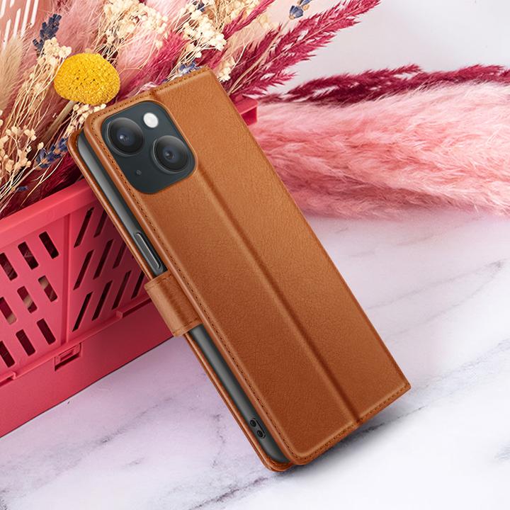 Actual product image Zanaé Klappetui iPhone 15, mit Ständer (Apple iPhone 15)