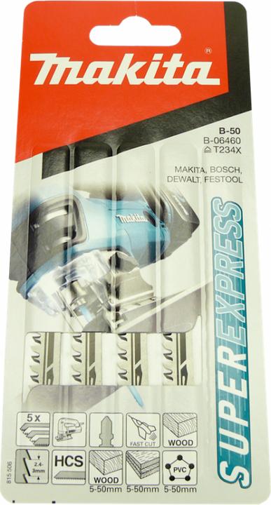 Productafbeelding Makita Decoupeerzaagblad B-50 Hout 5st