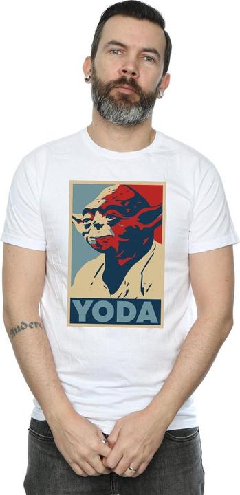 Immagine prodotto Star Wars Yoda Poster Maglietta Uomo (L)
