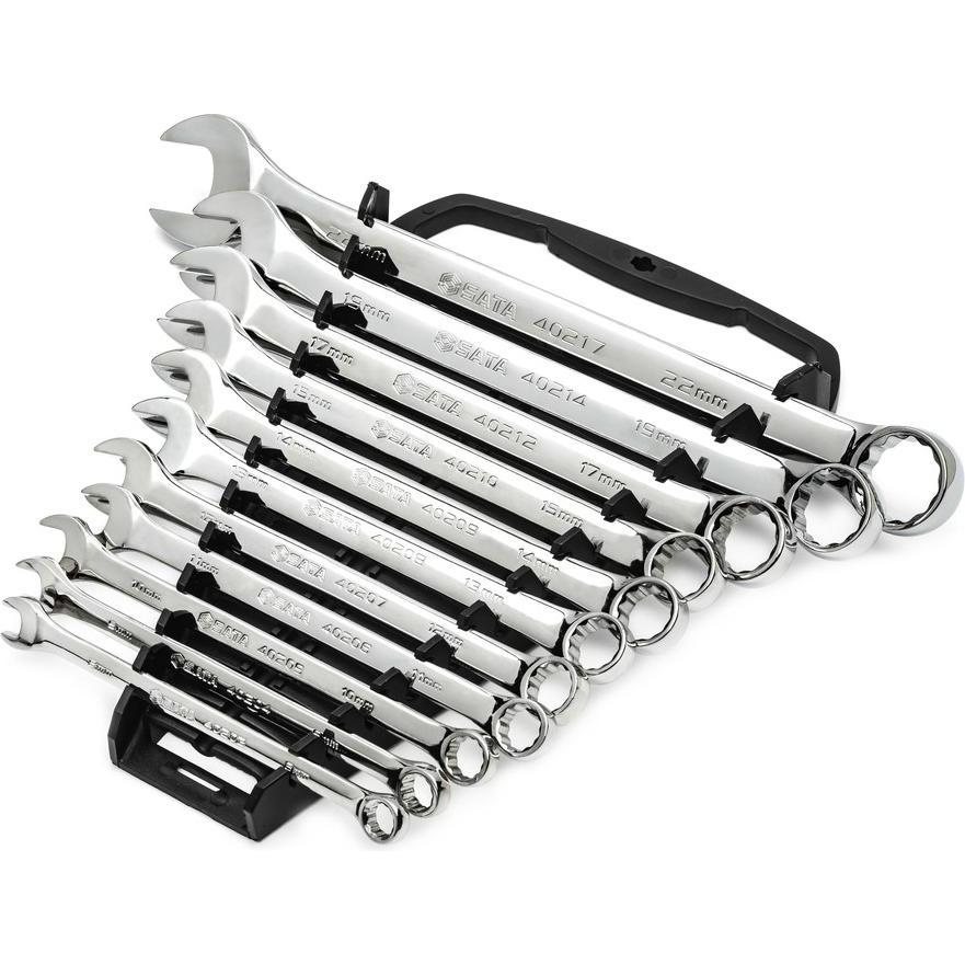 Thumbnail - SATA, Schraubenschlüssel, Ring-Maulschlüssel Satz 11-tlg. 8-22 mm (19 mm, 12 mm, 14 mm, 22 mm, 16 mm, 10  mm, 21 mm, 18 ...