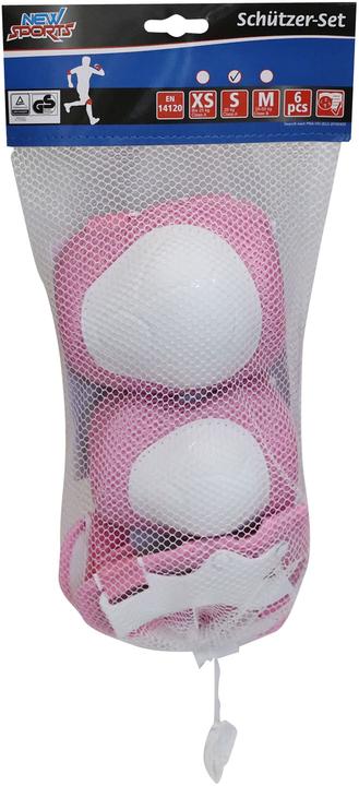 Actual product image New Sports Protector set (S, Wrist protectors, Knee pad, Elbow protectors, 6 pieces)