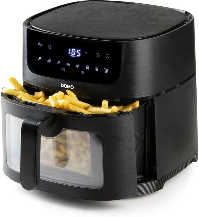 Immagine prodotto Domo Friggitrice ad aria calda Deli-freyer 1800W con display, rivestimento antiaderente, protezione