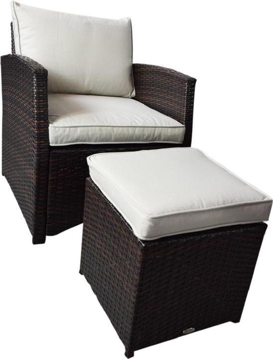 Actual product image Jet-Line Garden lounge furniture Havana brown