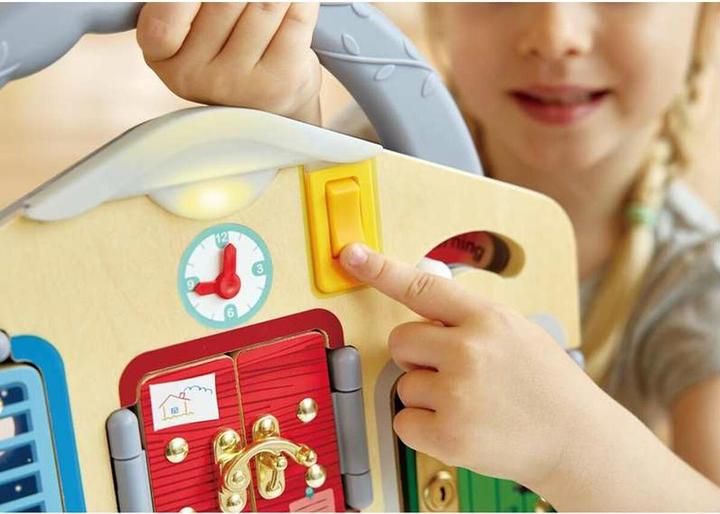 Actual product image Hape Game board lock & key