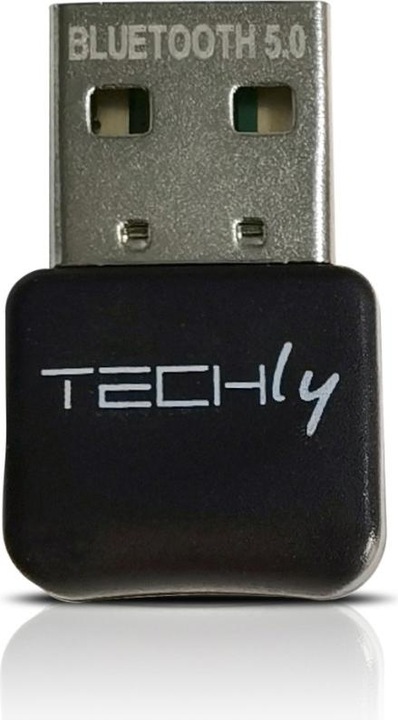 Actual product image Techly USB dongle adapter Bluetooth 5.0 class 2 + EDR (Transmitter & Receiver)