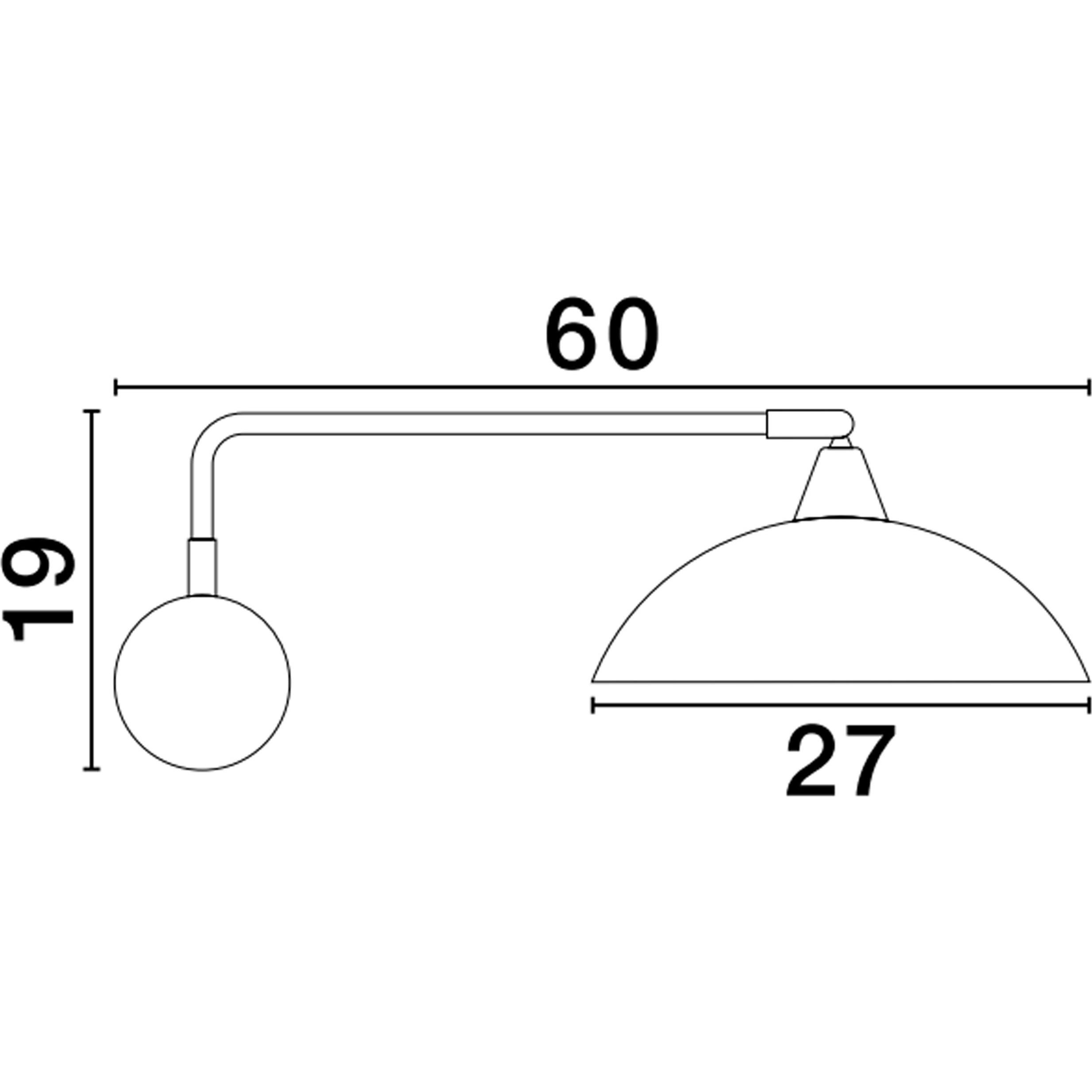 Thumbnail - Nova Luce, Wandleuchte + Deckenleuchte, Mirba (E27)