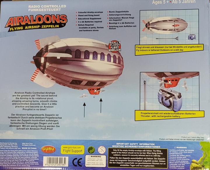 Immagine prodotto Guru toys Dirigibile Zeppelin