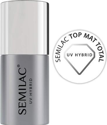 Actual product image Diamond Cosmetics UV Hybrid Top nail polish, matt effect 7 ml (UV gel varnish)