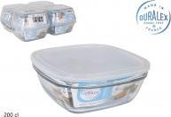 Produktbild Duralex Brotdose eckig Freshbox 20x20x8cm t.trans