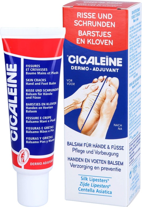 Produktbild Akileïne Dermo Cicaleine Balsam Risse Schrunden Schrund (Fusscrème & Fussgel, 50 ml)