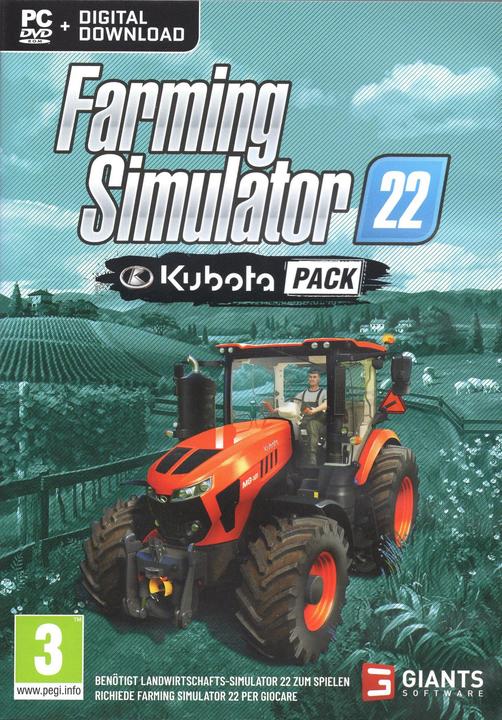 Image du produit Giants Software Landwirtschafts-Simulator 22 - Pack Kubota (PC, DE, IT)