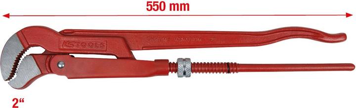 Actual product image KS Tools Corner pipe wrench (560 mm)