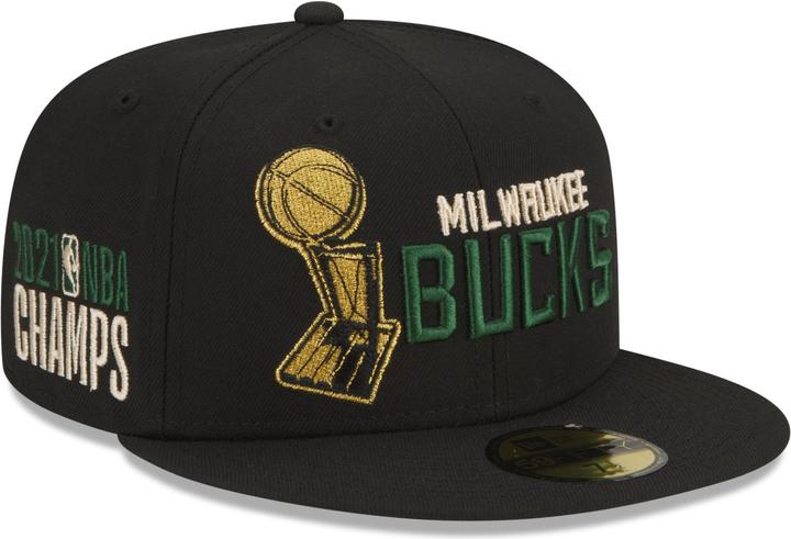 Immagine prodotto New Era Cappellino 59Fifty - Campioni NBA Milwaukee Bucks - 7 1/2 (7 1/2)