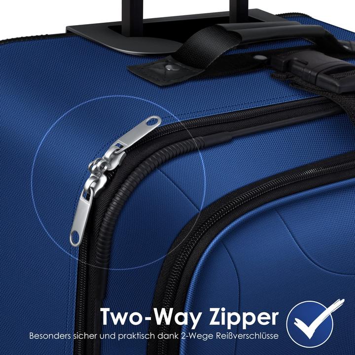 Actual product image Kesser Suitcase set, blue (60 l)