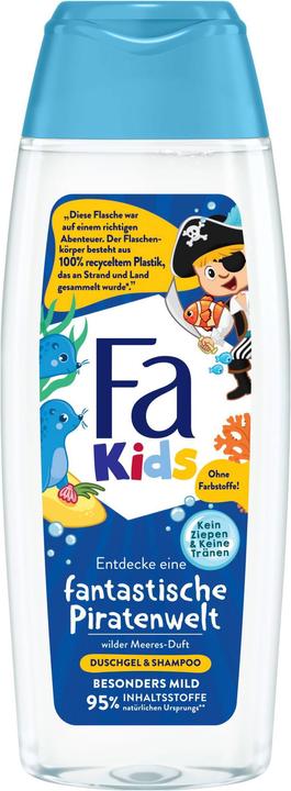 Fa Duschgel & Shampoo Kids fantastische Piratenwelt wilder Meeres-Duft 250 ml (250 ml)