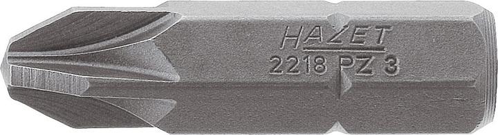 Produktbild HAZET Bit 2218-PZ1 ∙ Sechskant8 (5/16 Zoll) ∙ Pozidriv Profil PZ ∙ PZ1 (Kreuz Pozidriv PZ)