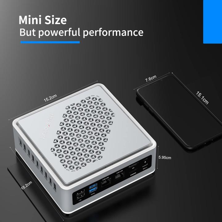 Actual product image Minisforum Intel Core TH50 16+512GB
