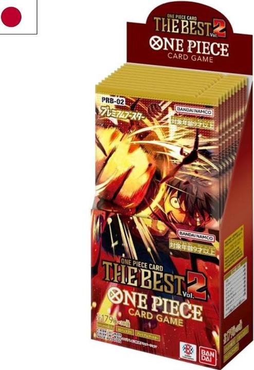 Image du produit One Piece Card Game - The Best 2 PRB-02 Display - JP (Japonais, Pack de boosters)