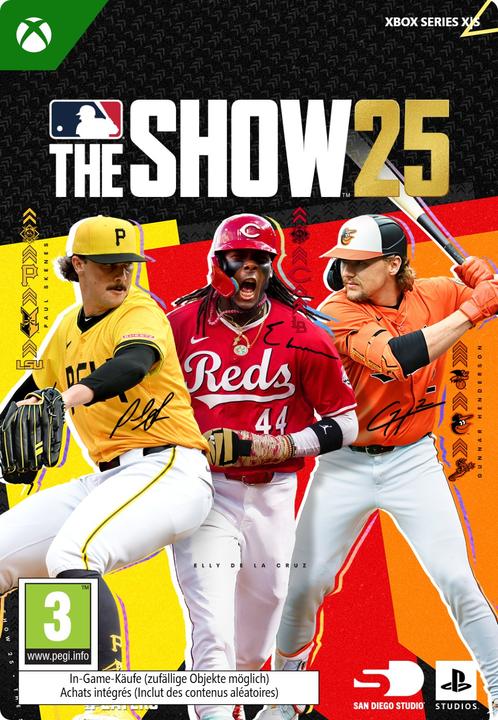 Actual product image Microsoft Xbox MLB The Show 25 Standard Edition Download Code