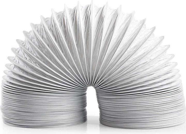 Immagine prodotto Nedis Tubo per aria di scarico in PVC | 100 mm | 3,00 m | adatto per: Ventilazione dell'aria /