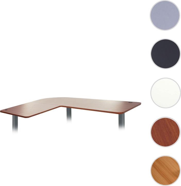 Image du produit Swisshandel24 Plateau HWC-D40 pour bureau d'angle, plateau de bureau, 90° naturel