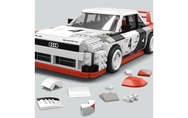 Actual product image Hot Wheels Mega Construx Collector Audi