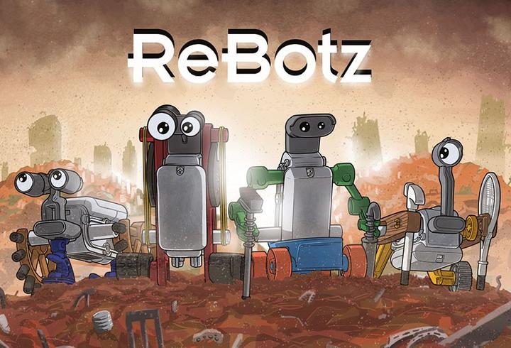 Produktbild Kosmos ReBotz - Buxy der Jumping Bot 12L