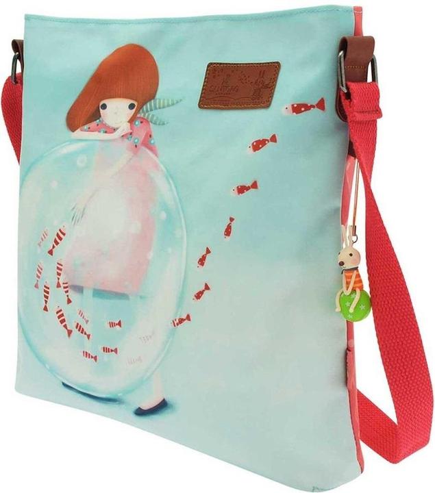 Actual product image Santoro Little Fishes Diagonal Crepes (252539)