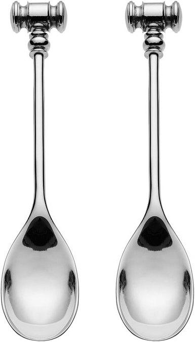 Alessi Dressed Eierlöffel (2 Stück, Löffel)