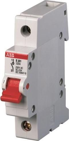 Produktbild ABB E201/125R Trennschalter 125A 1-polig pro M compact