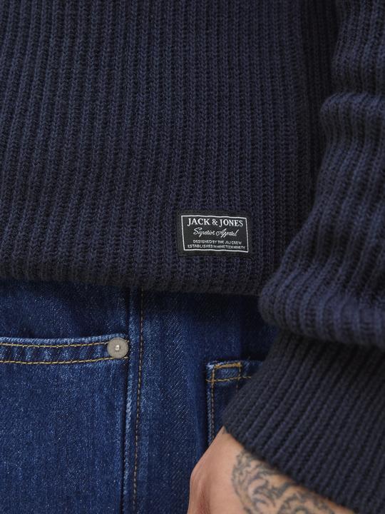 Produktbild Jack & Jones Einfarbig Strickpullover Strickpullover (XL)