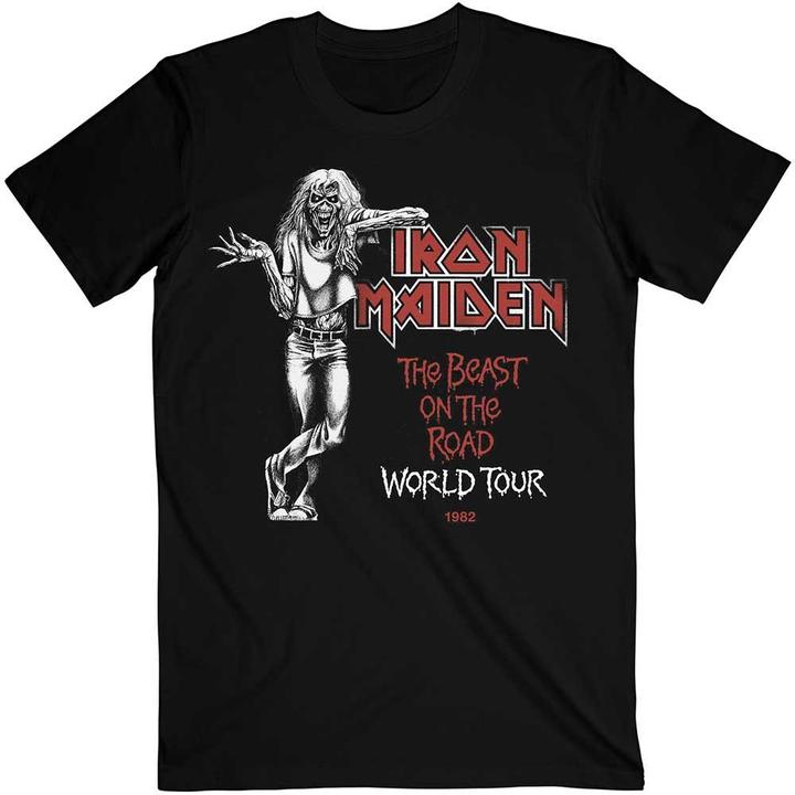 Produktbild Iron Maiden Erwachsene Beast Over Hammersmith World Tour 82 Baumwolle TShirt (M)