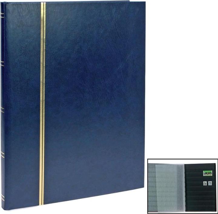 Produktbild Safe blau Einsteckbuch mit 16 schwarzen Seiten