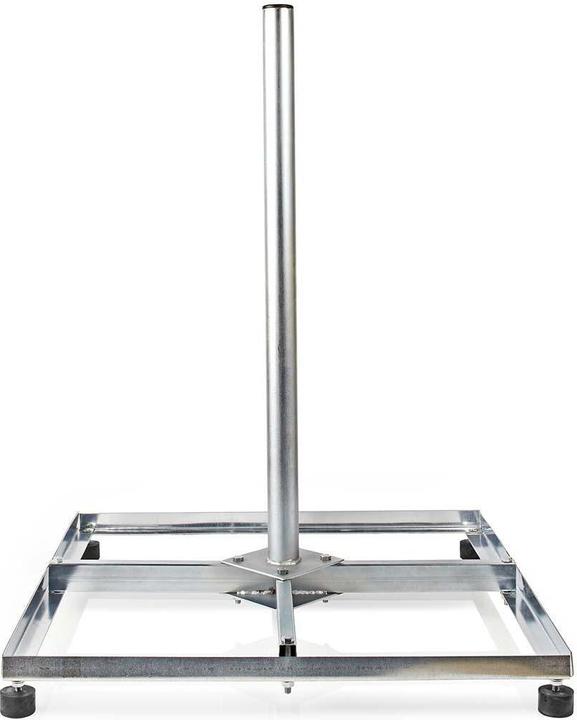 Nedis Support satellite pour balcon | Longueur du mât : 0,75 m | Taille maximale de la parabole : 90,0 cm (Miroirs + antennes Montage)