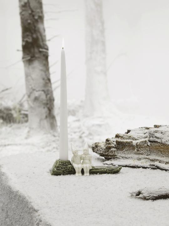 Actual product image Kähler Christmas Tales Candle Holder Christmas Hug