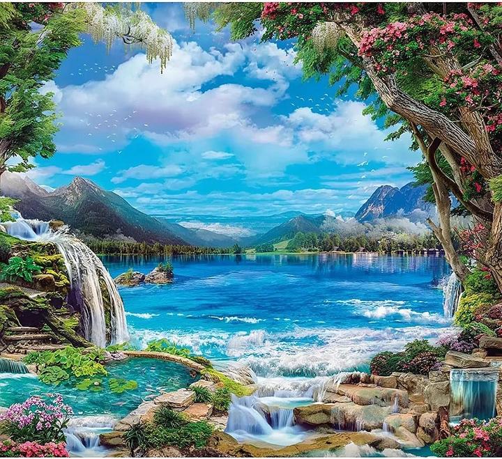 Image du produit Clementoni Puzzle Le paradis sur terre, 2000. (2000 pièces)