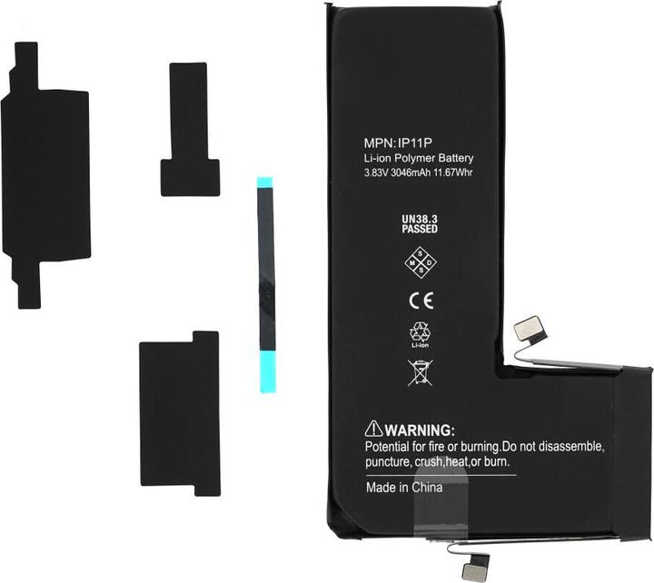 Immagine prodotto OEM Batteria per iPhone 11 Pro, decodificata con IC aggiuntivo (senza saldatura)