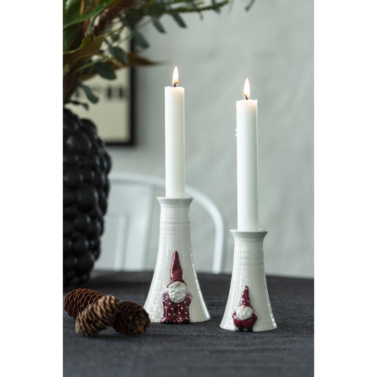 Thumbnail - Nääsgränsgården, Kerzenständer, Kerzenhalter Elmer und Max Stk. (Ø 16 x 11 cm)