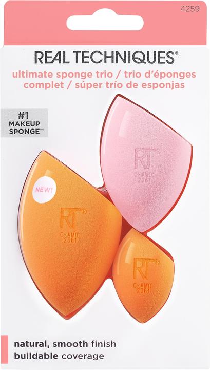 Actual product image Real Techniques Ultimate Sponge Trio