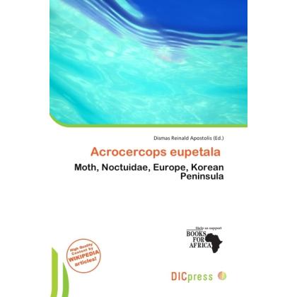 Acrocercops eupetala, Fachbücher