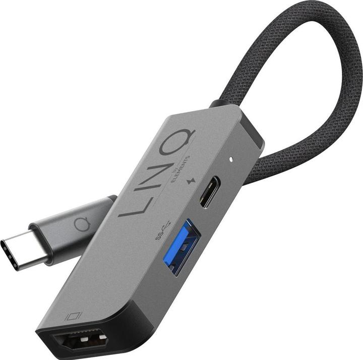 Produktbild LINQ Connects 3in1 USB-C Multiport Hub (USB-C, 1 Port)