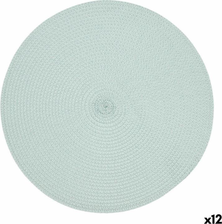 Produktbild Quid Platzset Vita Aqua Blau Kunststoff 38 cm (Pack 12x) (12 Stk., 38 cm)