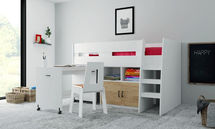 Produktbild HTI-Living Hochbett Luisa weiss (90 x 200 cm)