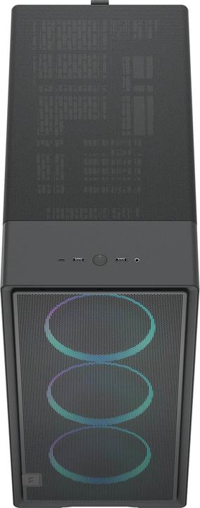 Actual product image Fractal Epoch XL Black TG RGB Light tint (schwarz) (ATX, E-ATX, ITX)