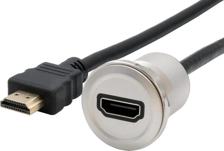 Produktbild Exsys Einbau-Adapter HDMI BU-ST (HDMI, 30 cm)