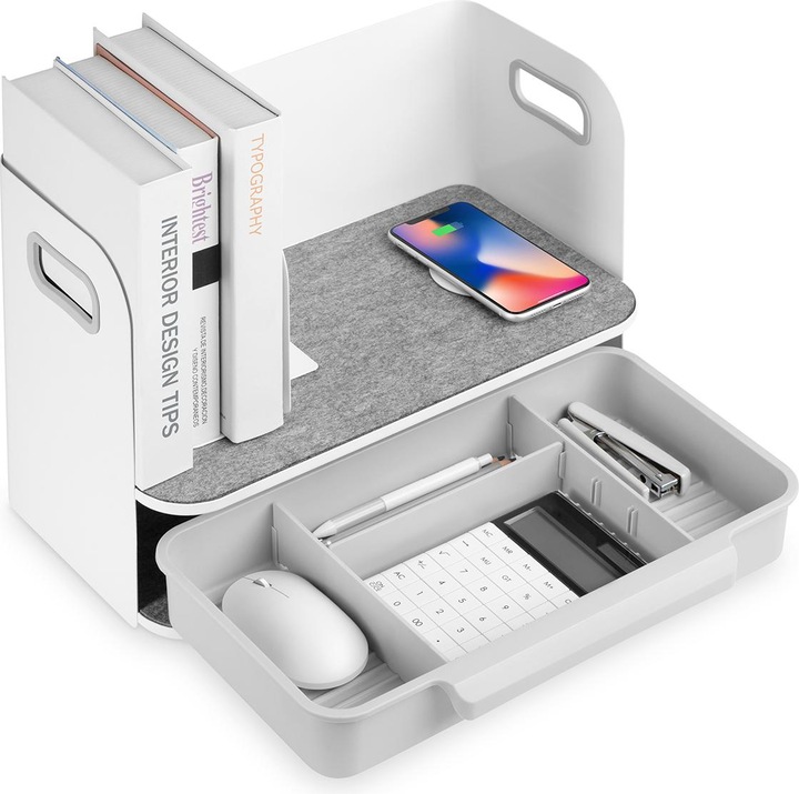 Image du produit Digitus Desktop Organizer avec chargeur Qi