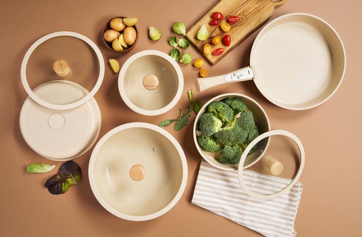 Immagine prodotto Hermia Hona Xll (Set di pentole e padelle da cucina, Alluminio, 28 x 15 cm)