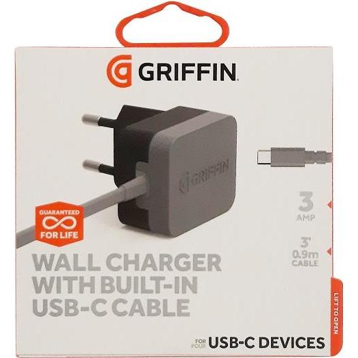 Thumbnail - Griffin PowerBlock (15 W), USB Ladegerät, Schwarz, Grau