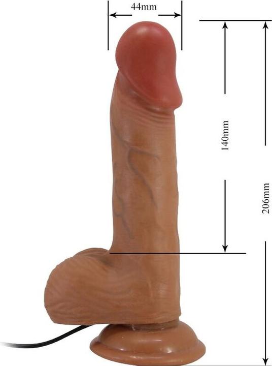 Produktbild Baile - Catoblepas Realistischer Vibrator 20,6 cm Flesh Fernbedienung